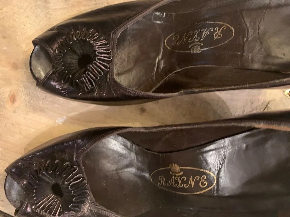 1940s Leather Shoes by Rayne
